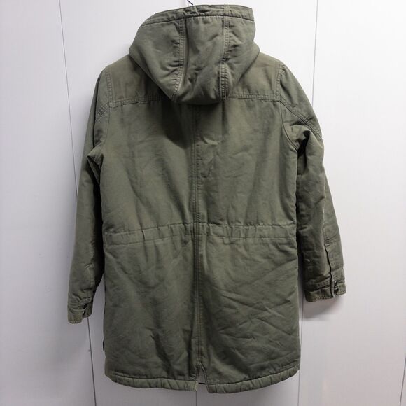 Patagonia Insulated Lined Prairie Dawn Parka Coat Jacket Women's Green Size M - Picture 9 of 13